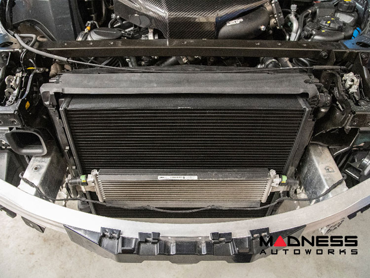 Toyota Supra Performance Chargecooler Radiator - Raw Finish